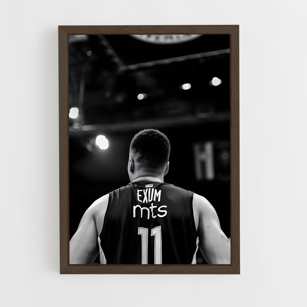 Poster Dante exum – affiche Basketball (vue 5)